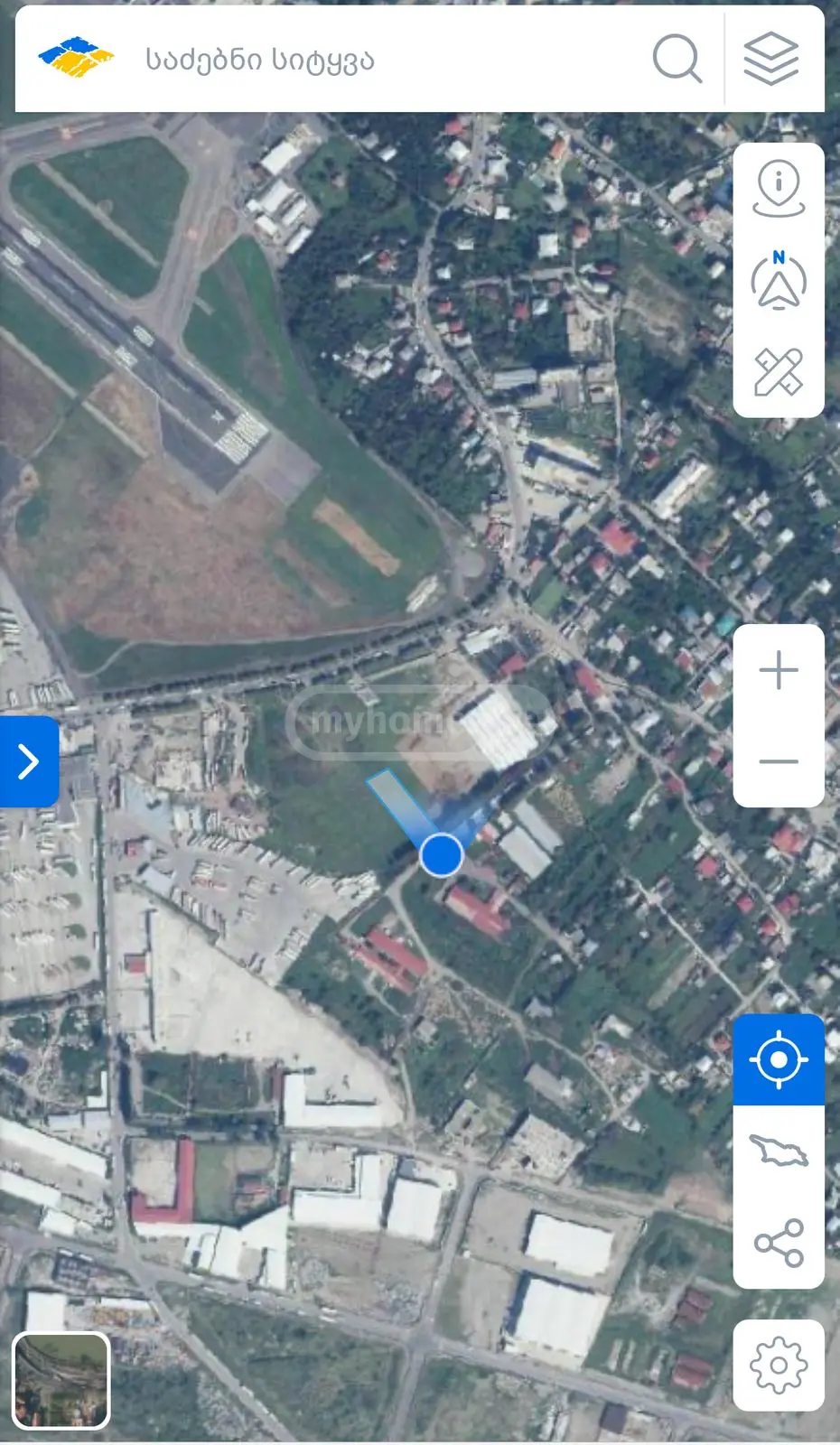 Investment / for construction plot for sale in batumi
