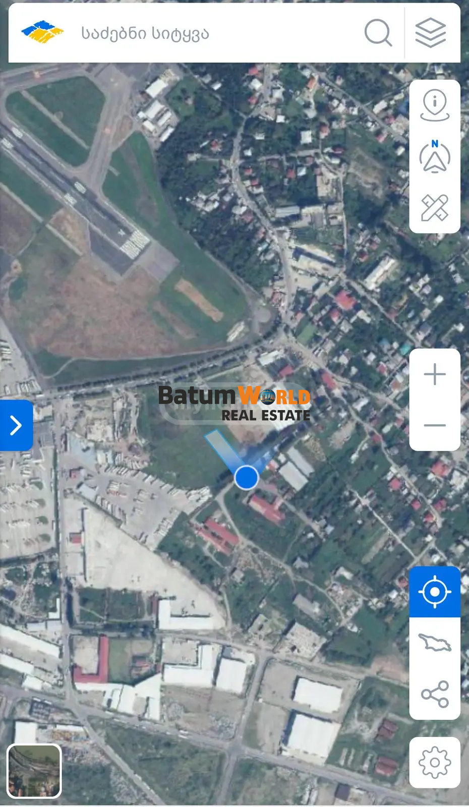 2025-1037 - Investment - for construction plot for sale in batumi 1.050.000 $