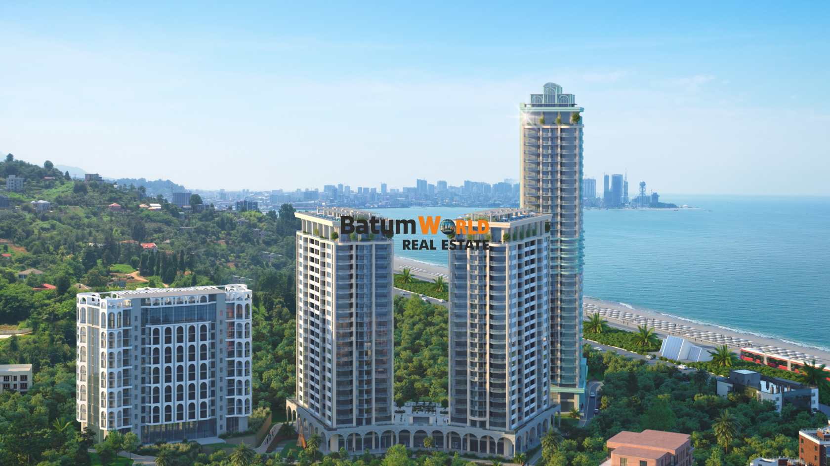 2025-1031-Tekto Franco, Batum, Mahinjauri'de Satılık Denize Sıfır Stüdyo Daire - 51.900 usd