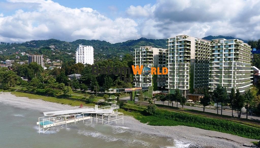 🌟 2025-AA03 – C1401-Crowne Plaza Residence'ta Satılık Beyaz Çerçeveli Daire-72,8 m2 -160160$