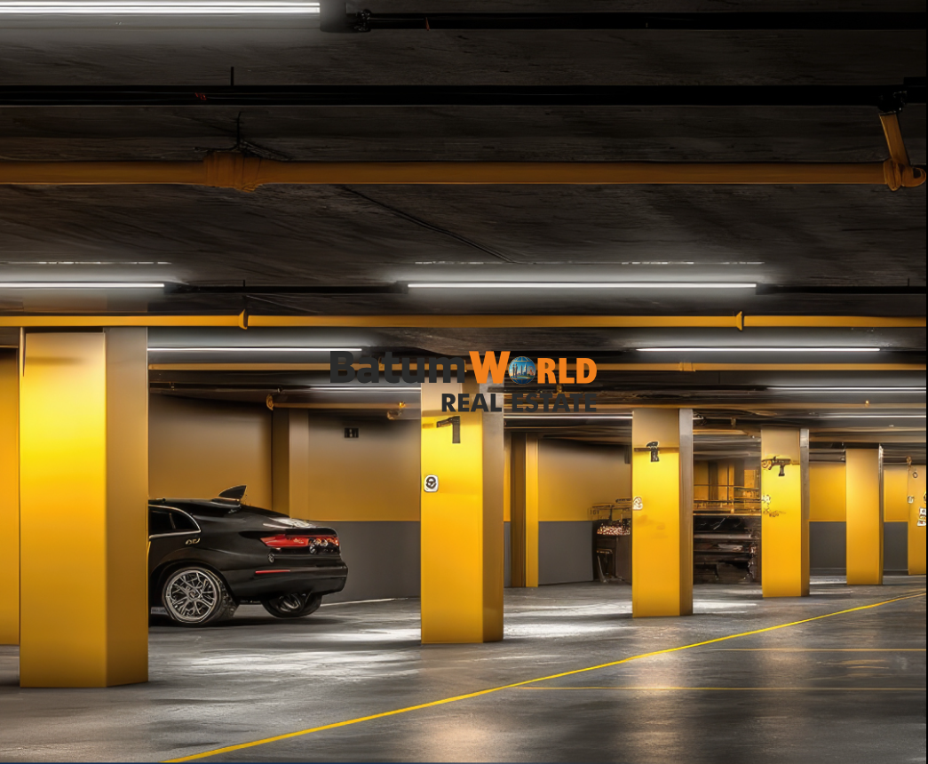 🚗 2025-1021 - Satılık Yeraltı ve Açık Otopark Alanı-Tecto Franco Residence - 14 m2 10 000$