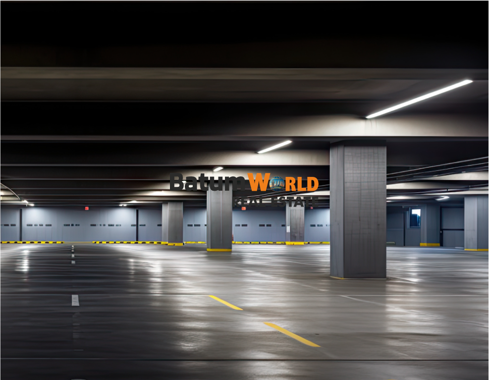 🚗 2025-1021 - Satılık Yeraltı ve Açık Otopark Alanı-Tecto Franco Residence - 14 m2 10 000$