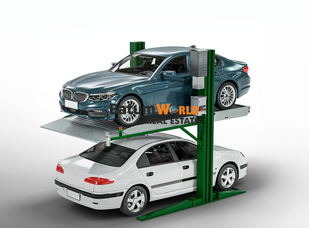 🚗 2025-1022 – Double-Level Lift Parking Garage for Sale – Tower Group Project – 20 m² - $35,000