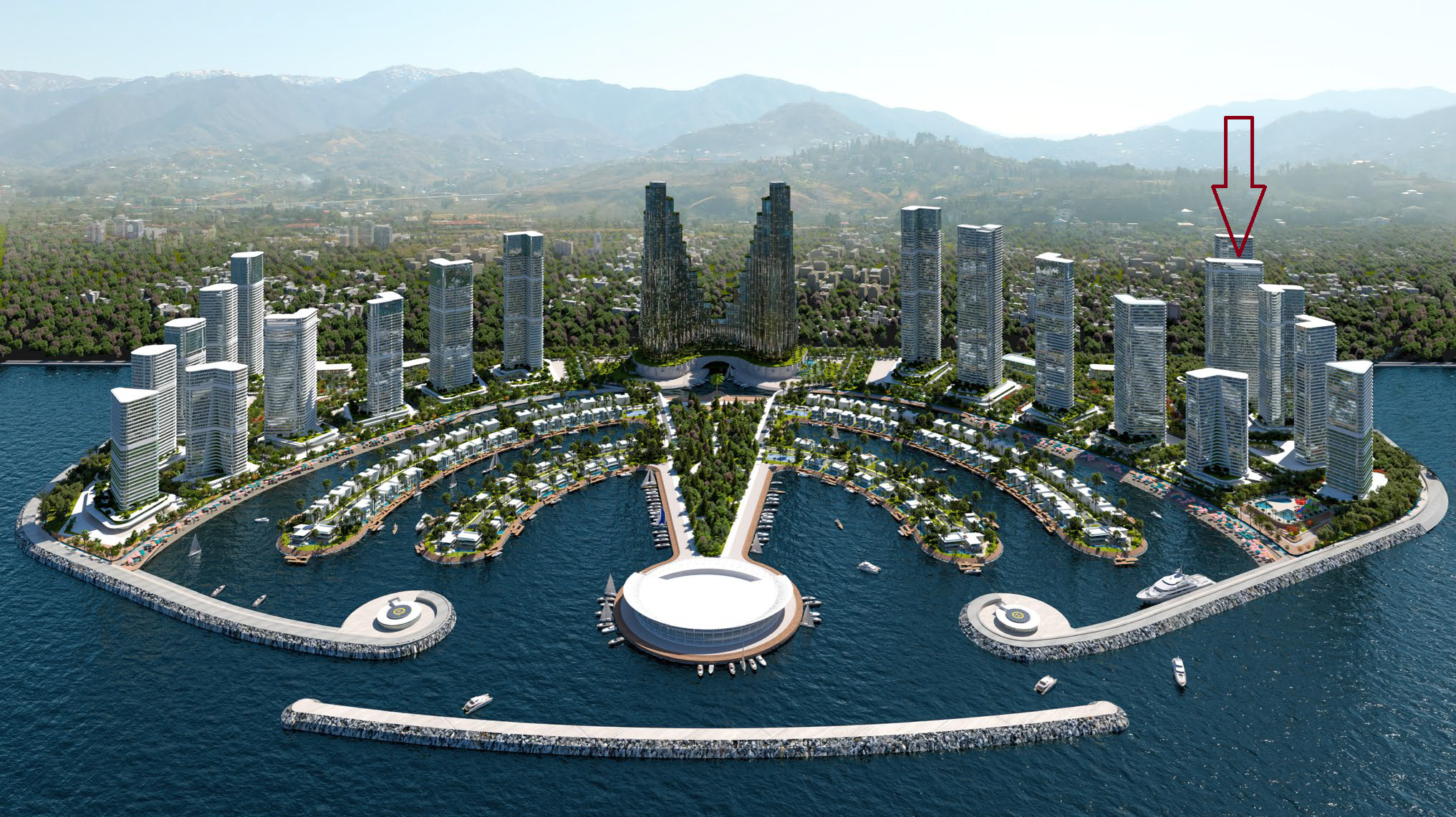 Ambassadori Island Tower 1 Studio