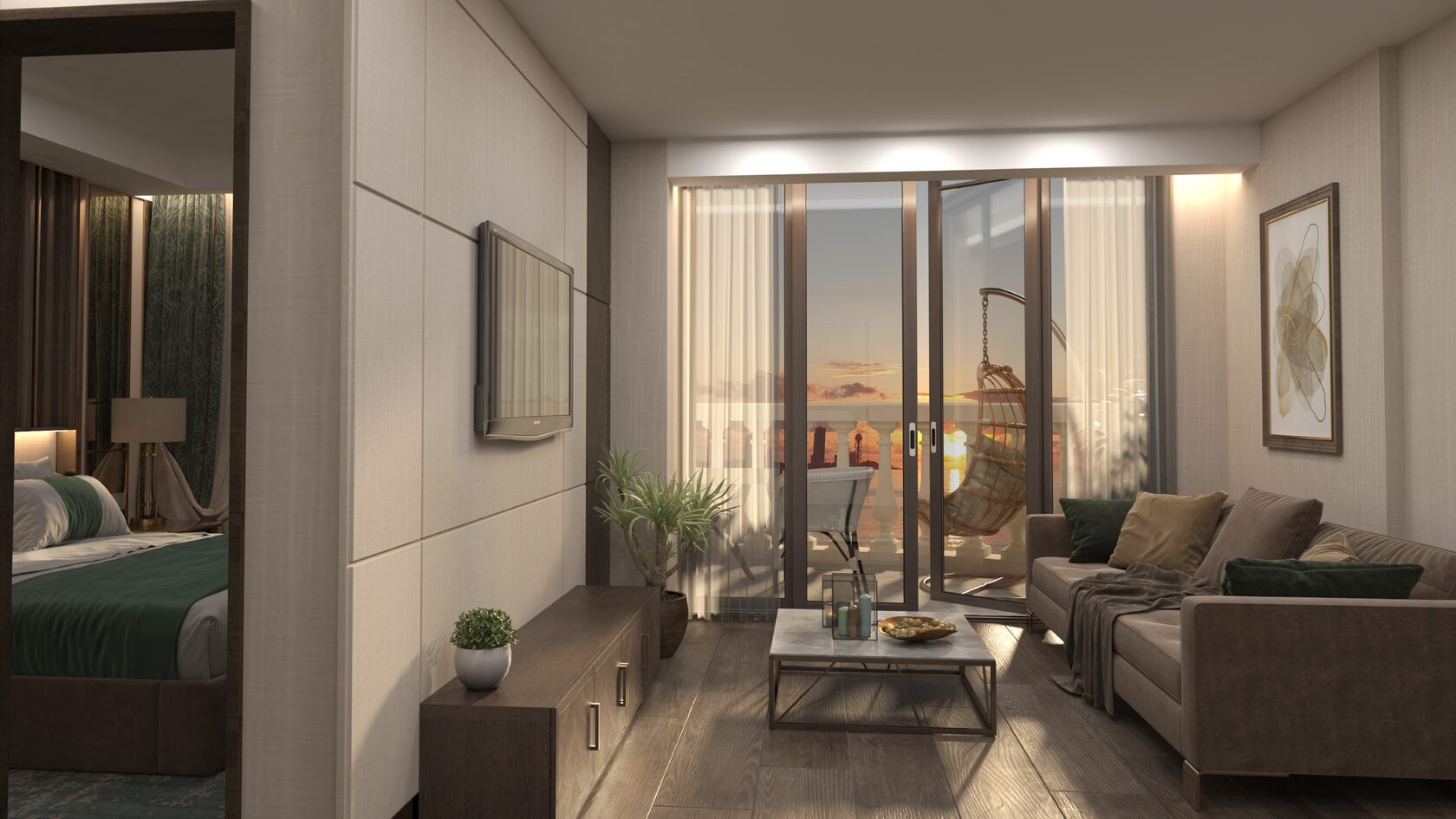 Seaside Studio Apartment for Sale in Tekto Franco, Batumi, Makhinjauri