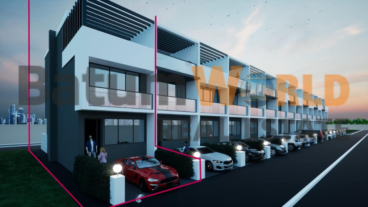 2025-1039-S-Elegant 3-Story Townhouse in Grand White City – 160 m² - $195,000
